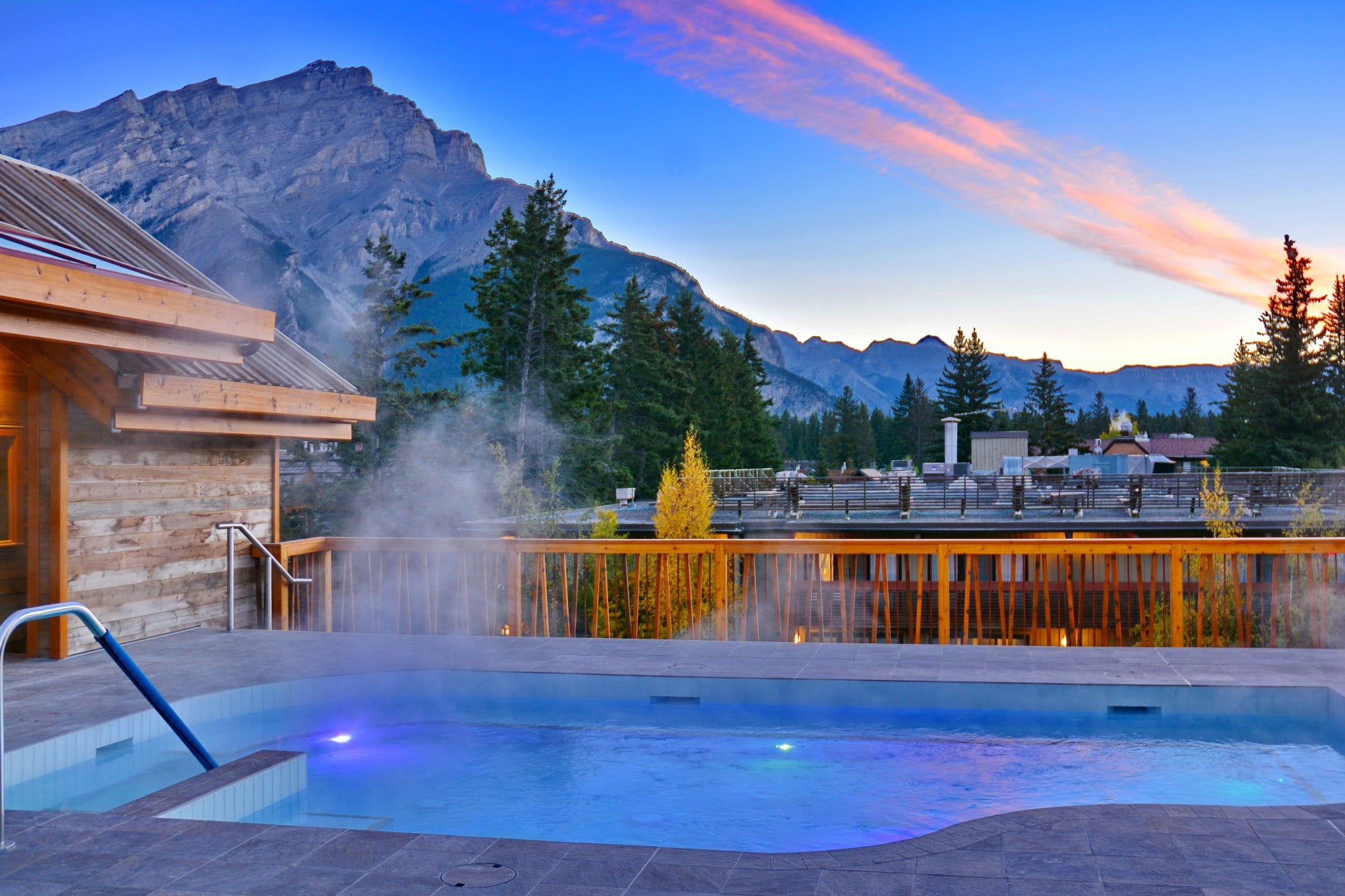 The Moose Hotel & Suites, Banff, Alberta Hot_Pool_Fall