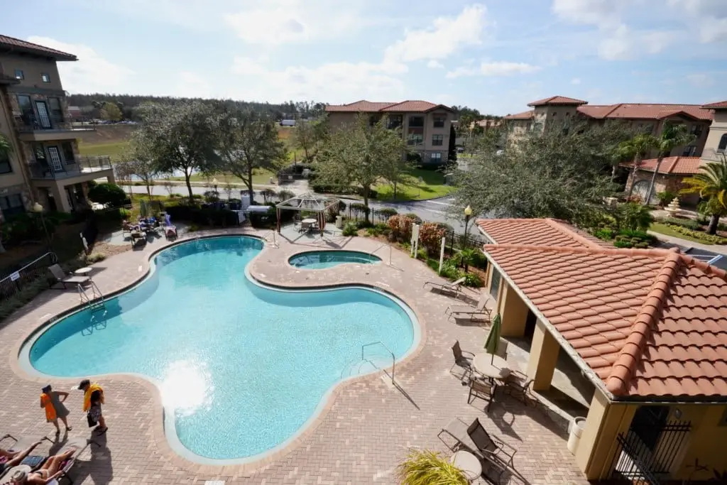 Poolviewfrombalcony