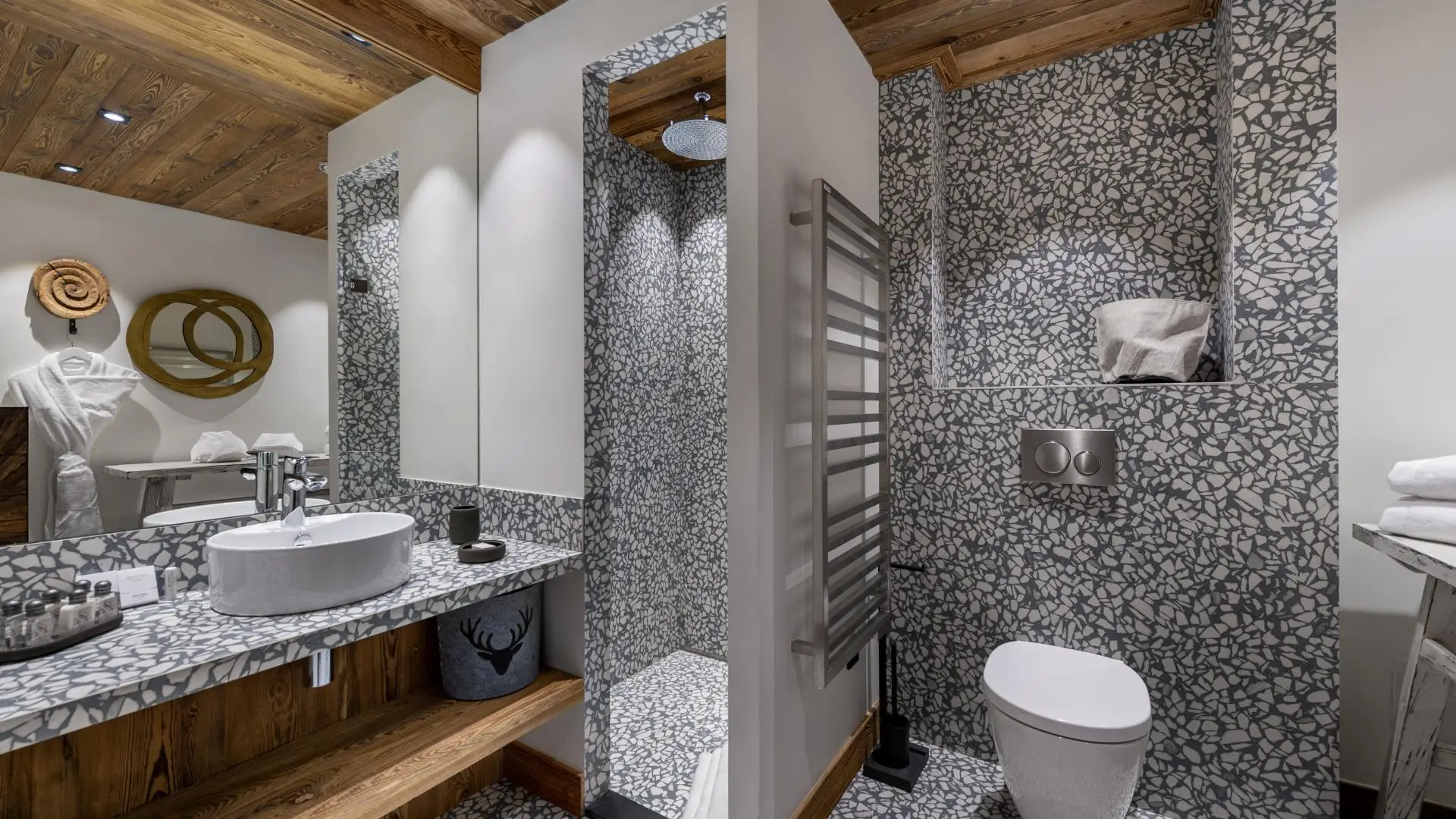 Best view - Location chalets Covarel - Val d'Isère Alpes - France – Salle de bain 4