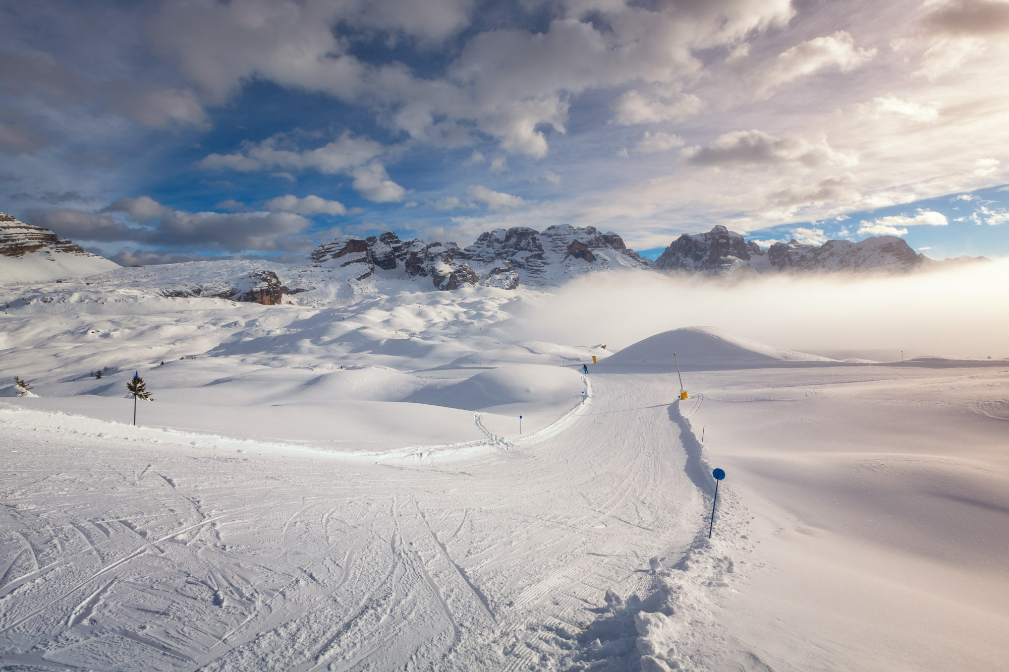 Ski Slope, Madonna di Campiglio Ski Resort, Italy