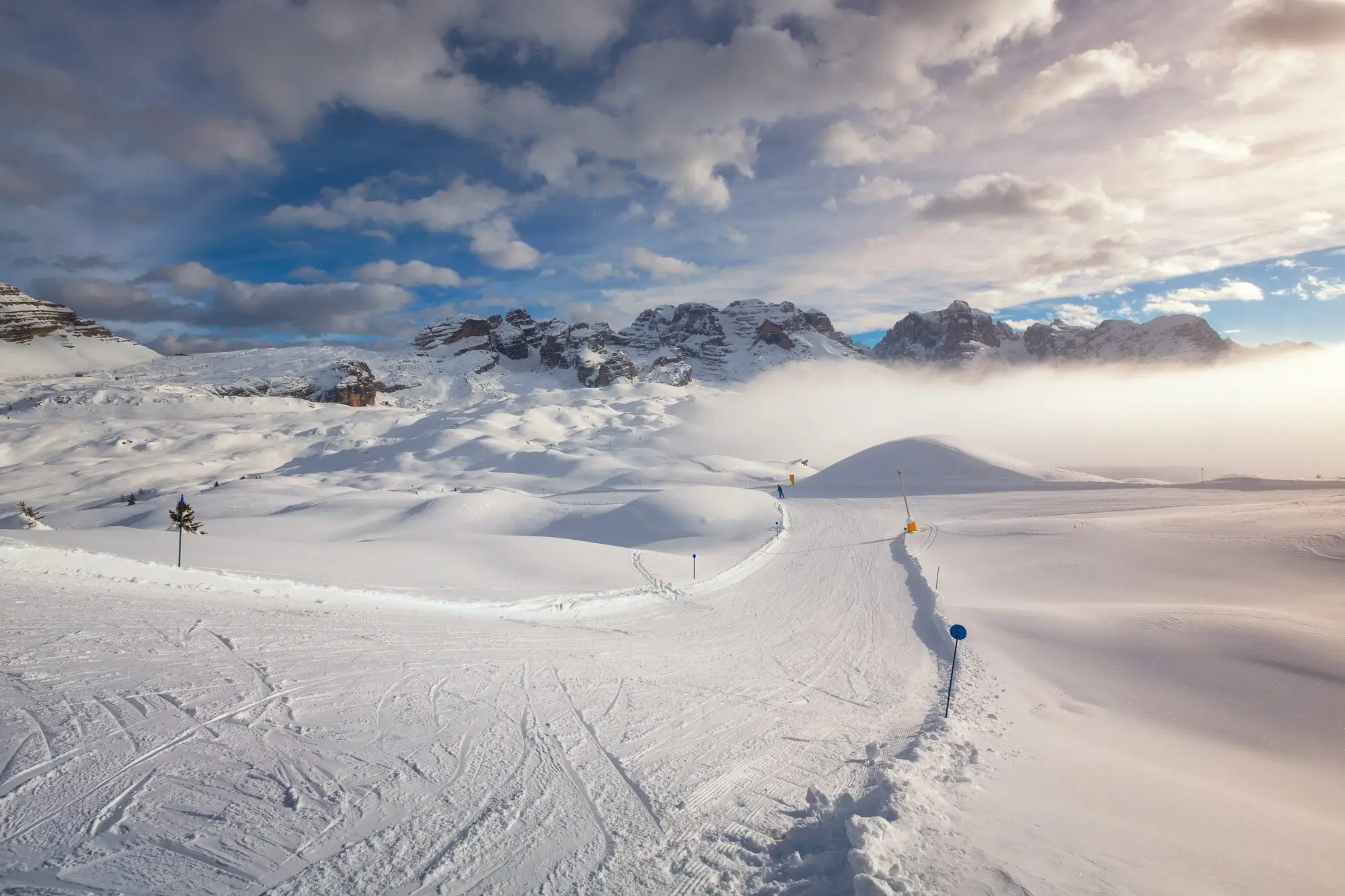 Ski Slope, Madonna di Campiglio Ski Resort, Italy